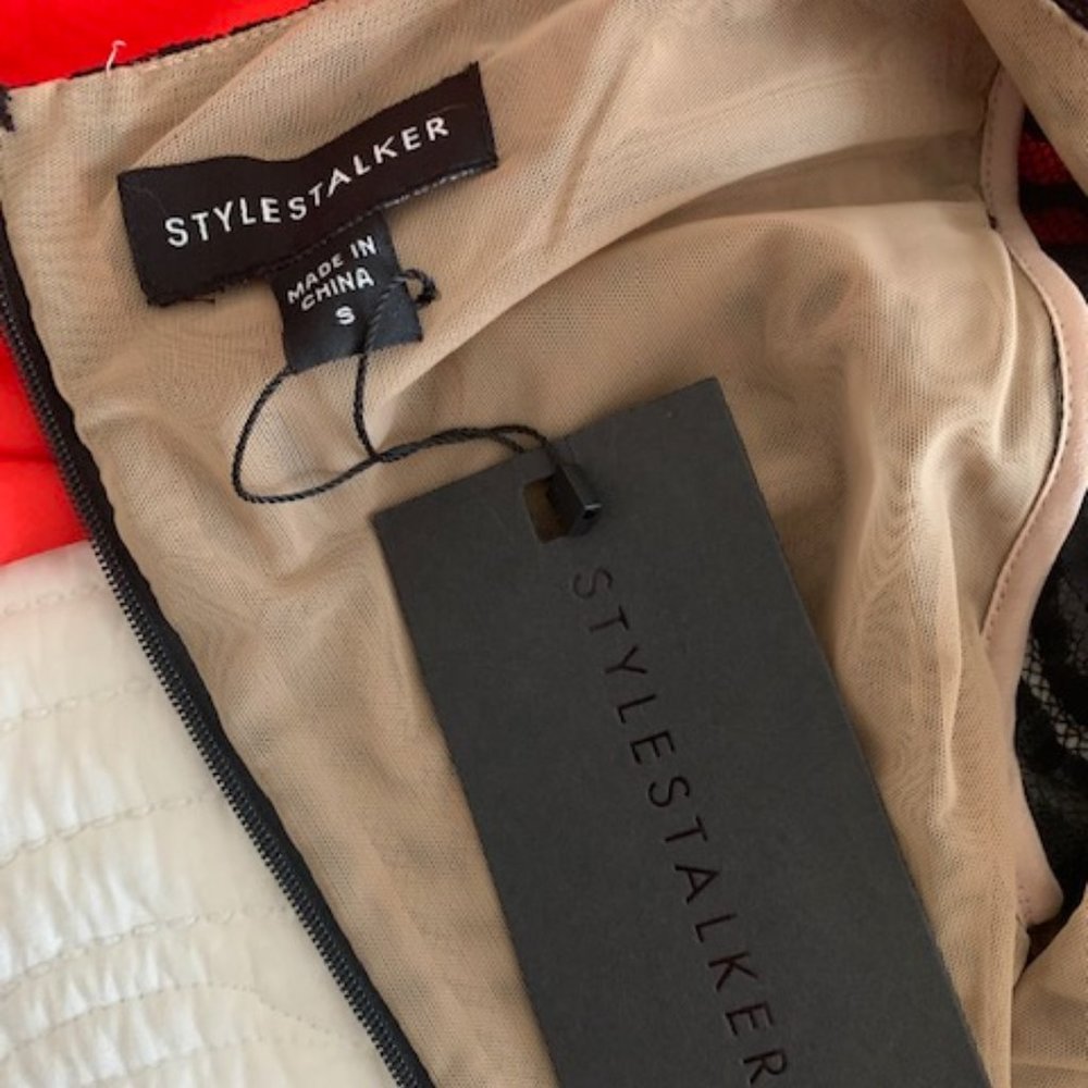 STYLESTALKER CONFIDENTIAL BLACK DRESS - Picture 5 of 7